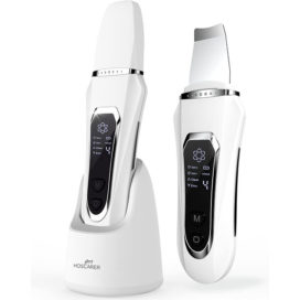 美顔器  超音波 ウォーターピーリング 美顔器 超音波振動 防水 毛穴 四つ美顔モード USB充電式